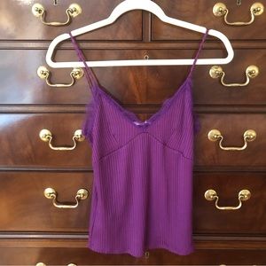 NWOT MANGO LACE TANK